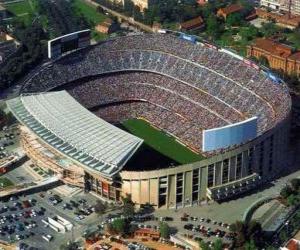 yapboz Camp Nou - FC Barcelona Stadyumu -